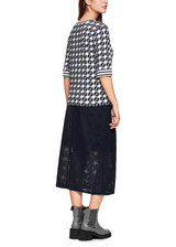 MARC CAIN SPORTS Off-White Jersey Shirt With Print | ZS 48.03 J05