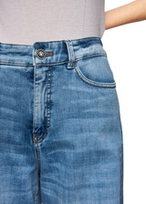 MARC CAIN COLLECTIONS Blue Denim Warri Rethink Together Wide Jeans | ZC 82.03 D03