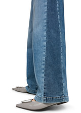 MARC CAIN COLLECTIONS Blue Denim Warri Rethink Together Wide Jeans | ZC 82.03 D03