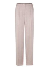 MARC CAIN COLLECTIONS Light Desert Taupe Wukari Trousers In Hammered Satin | ZC 81.12 W46