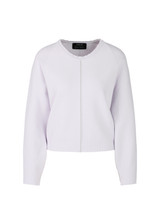 MARC CAIN COLLECTIONS Soft Lavender Knitted In Germany Round Neck Sweater | ZC 41.12 M19