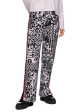 MARC CAIN SPORTS Soft Lilac New Washington Trousers With Print | ZS 81.35 J24