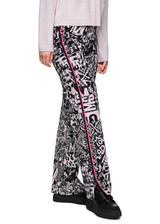 MARC CAIN SPORTS Soft Lilac New Washington Trousers With Print | ZS 81.35 J24