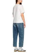 MARC CAIN SPORTS Off-White Rethink Together Sparkling T-Shirt | ZS 48.20 J33
