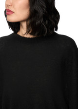 MARC CAIN SPORTS Black Knitted In Germany Soft Jumper | ZS 41.21 M01
