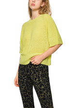 MARC CAIN SPORTS Limoncello Knitted In Germany Soft Jumper | ZS 41.21 M01