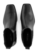 MARC CAIN COLLECTIONS Black Calf Leather Chelsea Ankle Boots | ZC SB.01 L12