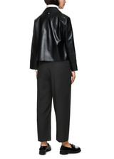 MARC CAIN COLLECTIONS Black Wels Wide Fit Trousers | ZC 81.20 W29