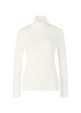 MARC CAIN COLLECTIONS Off-White Knitted In Germany Turtleneck Jumper | ZC 41.20 M43