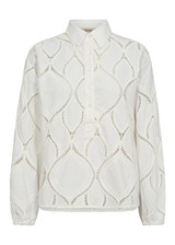 MOS MOSH Ecru Mmnolin Caminno Shirt | 174010