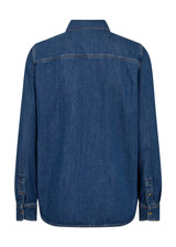 MOS MOSH Blue Mmnatalie Denim Shirt | 174670