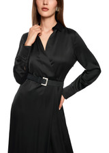MARC CAIN COLLECTIONS Black Dress In Viscose Mix | ZC 21.26 W25