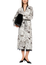 MARC CAIN COLLECTIONS Smoke Printed Dress In Viscose | ZC 21.27 W75