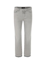 MARC CAIN COLLECTIONS Grey Forli Jeans With Flower Appliqué | ZC 82.07 D04
