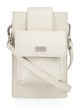 MARC CAIN COLLECTIONS Smoke Mini Leather Bag With Outer Pockets | ZC TM.01 L29