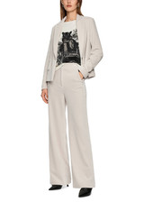 MARC CAIN COLLECTIONS Smoke Welkom Wide Corduroy Trousers | ZC 81.23 J31