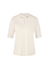 MARC CAIN COLLECTIONS Smoke Shirt With Sparkling Flowers | ZC 48.16 J14