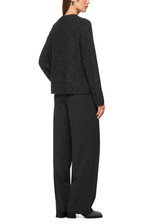 MARC CAIN COLLECTIONS Flannel Alpaca Mix Jumper With Glitter Details | ZC 41.35 M57