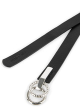 MARC CAIN COLLECTIONS Black Stylish Leather Belt | ZC G1.13 L45
