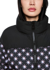 MARC CAIN SPORTS Black Rethink Together Warm Puffer Jacket | ZS 12.11 W54