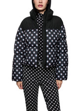 MARC CAIN SPORTS Black Rethink Together Warm Puffer Jacket | ZS 12.11 W54