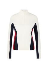 MARC CAIN SPORTS Off-White Rethink Together Jersey Knit Jumper | ZS 41.40 M58