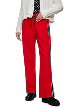 MARC CAIN SPORTS Cranberry Washington Wide Cut Trousers | ZS 81.47 J09