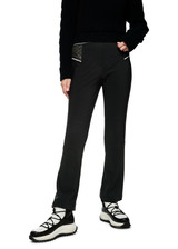 MARC CAIN SPORTS Black Frederica Flared Trousers | ZS 81.49 J60