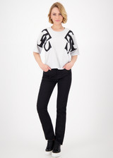 MONARI Black Shirt With Lettering | 808772