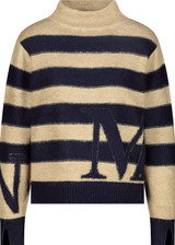 MONARI Blue Striped Jumper | 809123