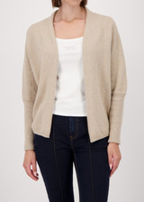 MONARI Brown Knitted Cardigan With Sequins | 808974