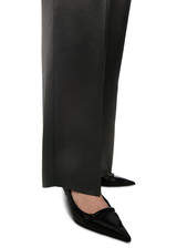 MARC CAIN COLLECTIONS Black Wasco Satin Trousers With Wide Cut | ZC 81.32 W80