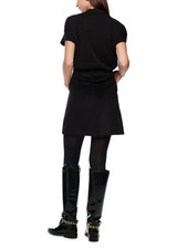 MARC CAIN COLLECTIONS Black Cotton Shirt With Feather Print | ZC 48.23 J45