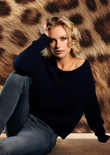 MONARI Blue Soft Sweater | 809080