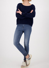 MONARI Blue Soft Sweater | 809080