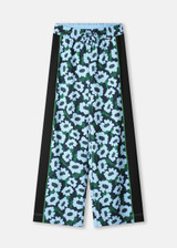 POM AMSTERDAM Blue Pants - Wild Flowers Blue | SP9301