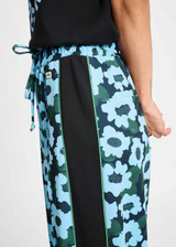 POM AMSTERDAM Blue Pants - Wild Flowers Blue | SP9301