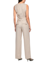 MARC CAIN COLLECTIONS Smoke Wukari Wide Trousers With High Waist | ZC 81.27 W77