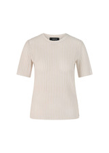 MARC CAIN COLLECTIONS Smoke Knitted In Germany Short-Sleeved Jumper | ZC 41.46 M49