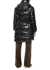 MARC CAIN SPORTS Black Rethink Together Fake Down Coat | ZS 11.06 W39