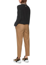 MARC CAIN SPORTS Black Walk Jacket  Knitted In Germany | ZS 31.15 J30