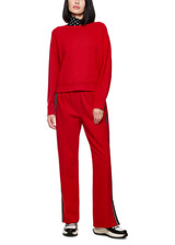 MARC CAIN SPORTS Cranberry New Wool And Cashmere Jumper | ZS 41.33 M63