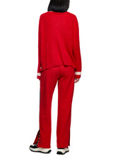 MARC CAIN SPORTS Cranberry Knitted In Germany Fine Knit Jumper | ZS 41.38 M27