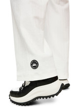 MARC CAIN SPORTS Off-White Wide-Cut Washington Chenille Trousers | ZS 81.48 J70