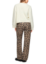 MARC CAIN SPORTS Milk Coffee Wigan Wide Jeans With High Waistband | ZS 82.18 D12