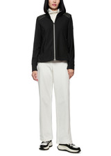 MARC CAIN SPORTS Black Fitted Jacket With Patent Details | ZS 31.17 J60
