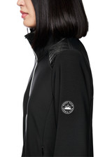 MARC CAIN SPORTS Black Fitted Jacket With Patent Details | ZS 31.17 J60