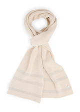 MARC CAIN COLLECTIONS Smoke Scarf With Stripes And Lurex Threads | ZC B4.09 Z39