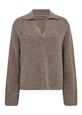 MOS MOSH Falcon Thora Aidy Polo Knit | 173070