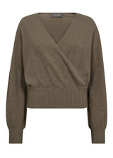 MOS MOSH Brindle Ady Cashmere Wrap Knit | 173140